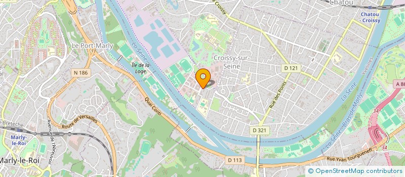 localisation de l'entreprise MONSIEUR ARNAUD JOSSEAUME  CROISSY-SUR-SEINE