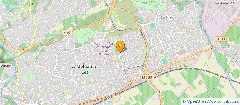 localisation de l'entreprise MONSIEUR ARNAUD JOSSERAND  CASTELNAU-LE-LEZ