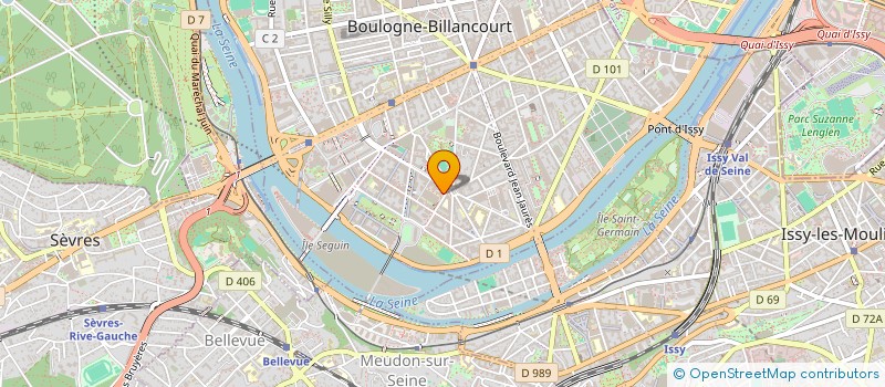 localisation de l'entreprise MONSIEUR ARNAUD JOSTE à BOULOGNE-BILLANCOURT