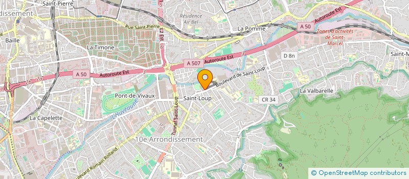 localisation de l'entreprise MONSIEUR ARNAUD JOUEN à MARSEILLE