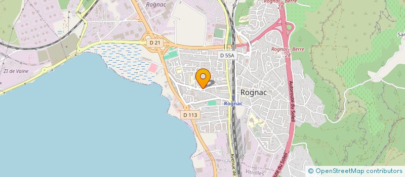 localisation de l'entreprise MONSIEUR ARNAUD JOURDAN  ROGNAC