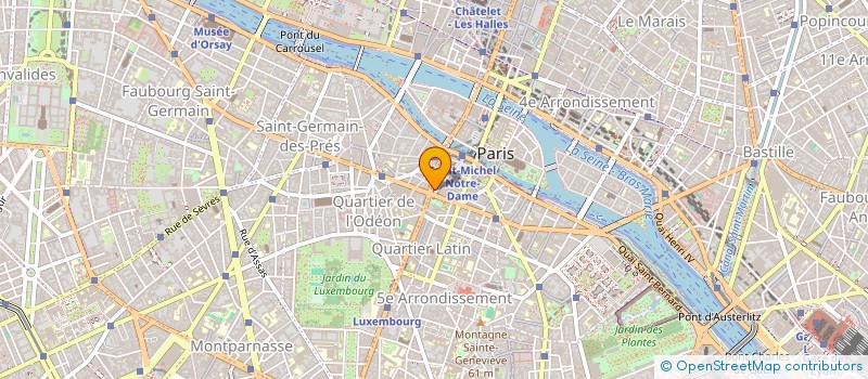 localisation de l'entreprise MONSIEUR ARNAUD JOUSSELIN  PARIS