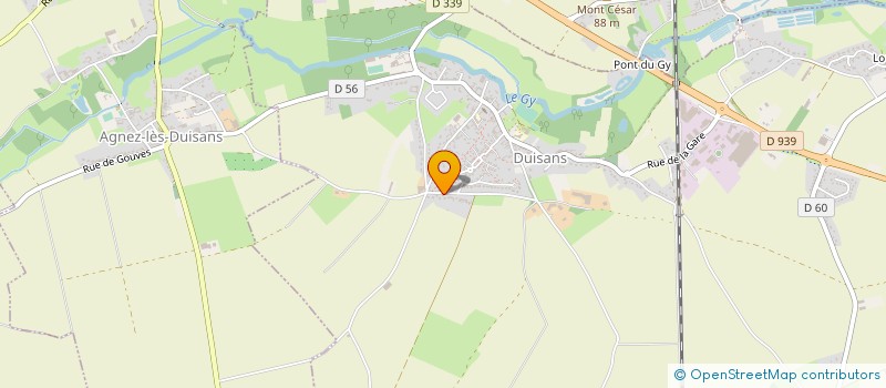 localisation de l'entreprise MONSIEUR ARNAUD KALITA  DUISANS