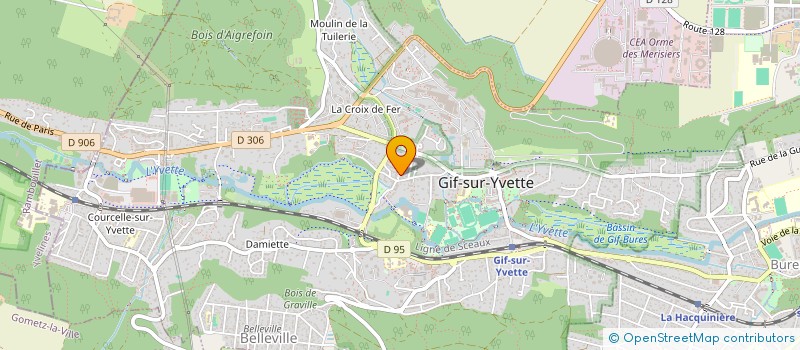 localisation de l'entreprise MONSIEUR ARNAUD KALOS  GIF-SUR-YVETTE