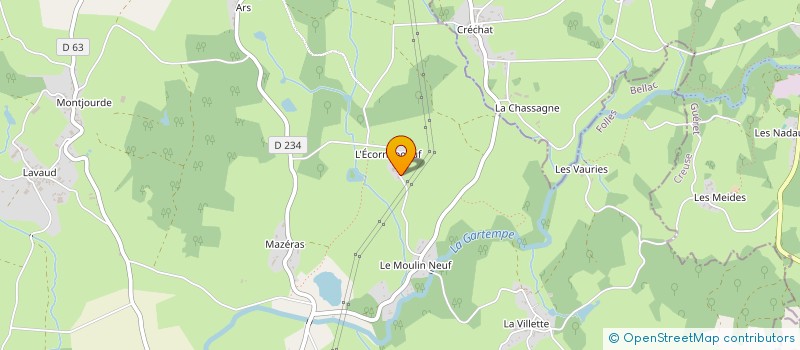 localisation de l'entreprise MONSIEUR ARNAUD KERMEL  FOLLES