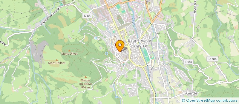 localisation de l'entreprise MONSIEUR ARNAUD KERRIEN  PARENTIS-EN-BORN