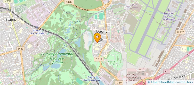 localisation de l'entreprise MONSIEUR ARNAUD KERVELLA à DUGNY
