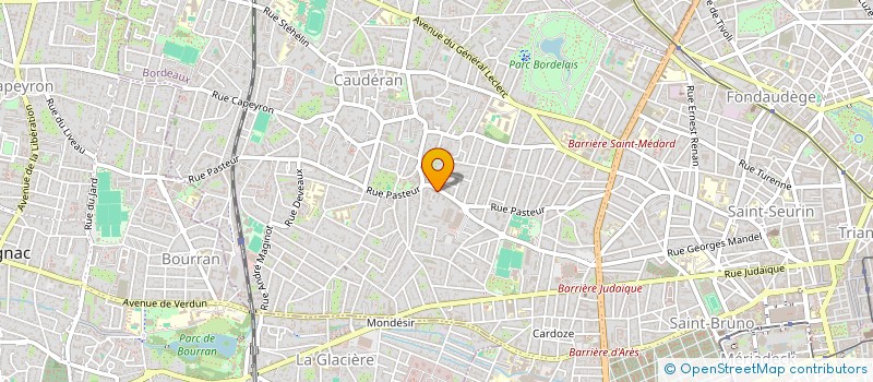 localisation de l'entreprise MONSIEUR ARNAUD KLINGHOFER  BORDEAUX