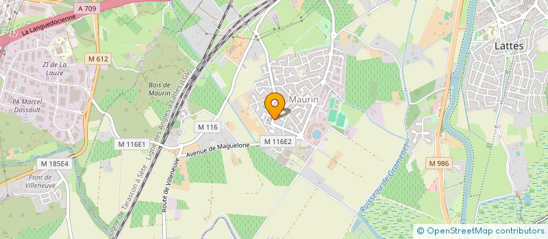 localisation de l'entreprise MONSIEUR ARNAUD KNOBLOCH à LATTES