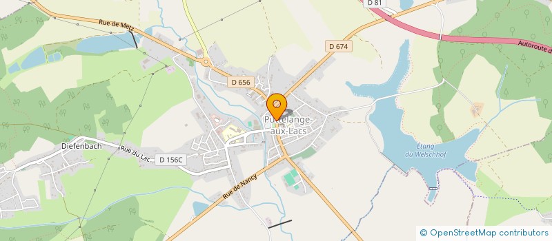 localisation de l'entreprise MONSIEUR ARNAUD KOENIG  PUTTELANGE-AUX-LACS