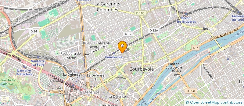 localisation de l'entreprise MONSIEUR ARNAUD KOPF à COURBEVOIE