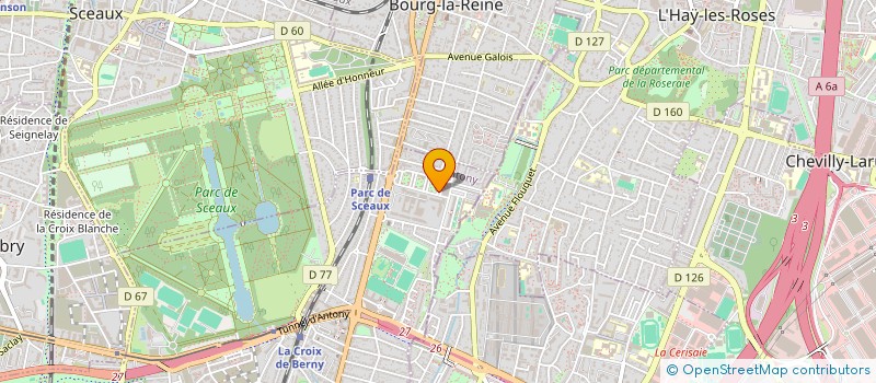 localisation de l'entreprise MONSIEUR ARNAUD KYHENG à ANTONY