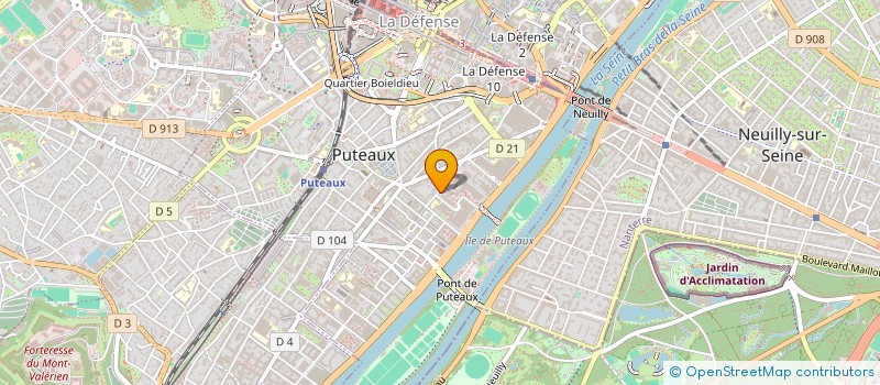 localisation de l'entreprise MONSIEUR ARNAUD LABALETTE  PUTEAUX