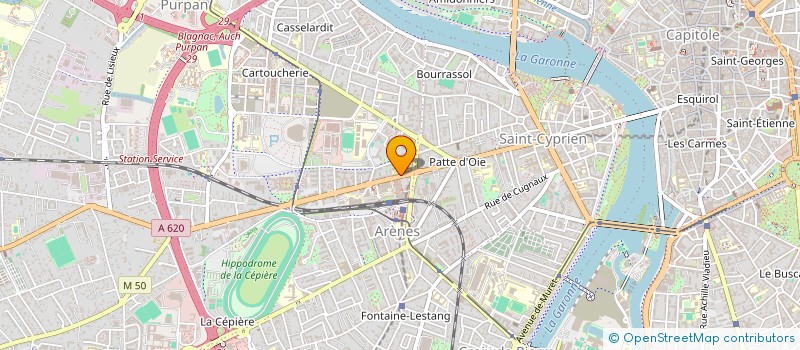 localisation de l'entreprise MONSIEUR ARNAUD LABORDERIE à TOULOUSE