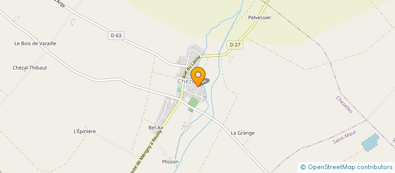 localisation de l'entreprise MONSIEUR ARNAUD LACOT à CHEZELLES
