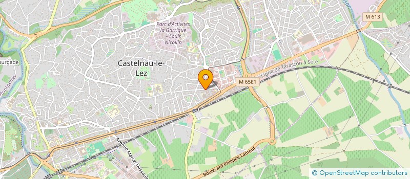 localisation de l'entreprise MONSIEUR ARNAUD LACUGUE à CASTELNAU-LE-LEZ