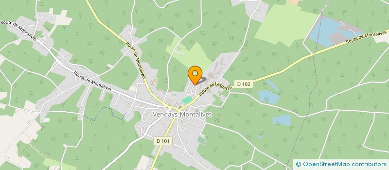 localisation de l'entreprise MONSIEUR ARNAUD LAGNY à VENDAYS-MONTALIVET