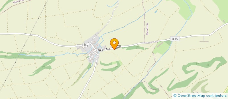 localisation de l'entreprise MONSIEUR ARNAUD LALLEMENT à VOUZIERS