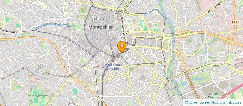 localisation de l'entreprise MONSIEUR ARNAUD LAMANDE à MONTPELLIER