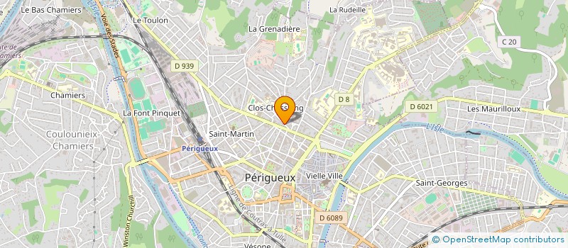 localisation de l'entreprise MONSIEUR ARNAUD LAMARCHE  PERIGUEUX