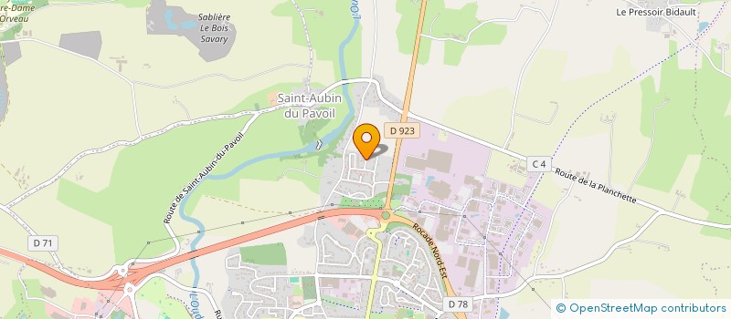 localisation de l'entreprise MONSIEUR ARNAUD LAMBERT à SEGRE-EN-ANJOU BLEU