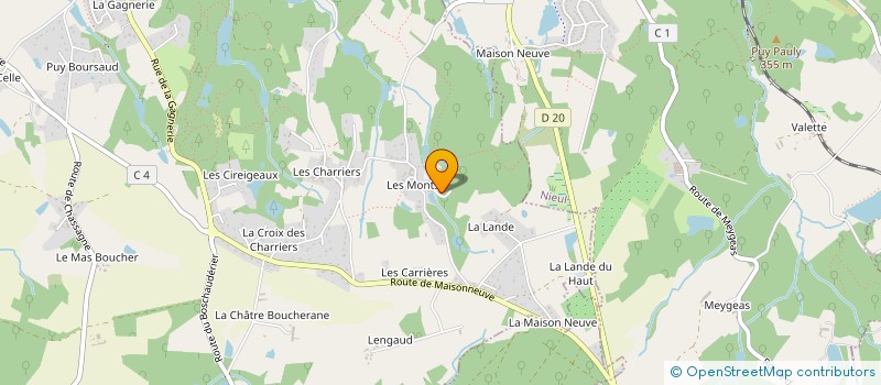 localisation de l'entreprise MONSIEUR ARNAUD LAMOTHE à SAINT-GENCE