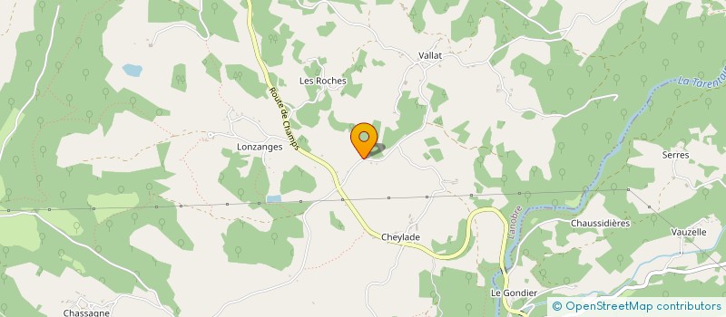 localisation de l'entreprise MONSIEUR ARNAUD LANDRIEU  LANOBRE