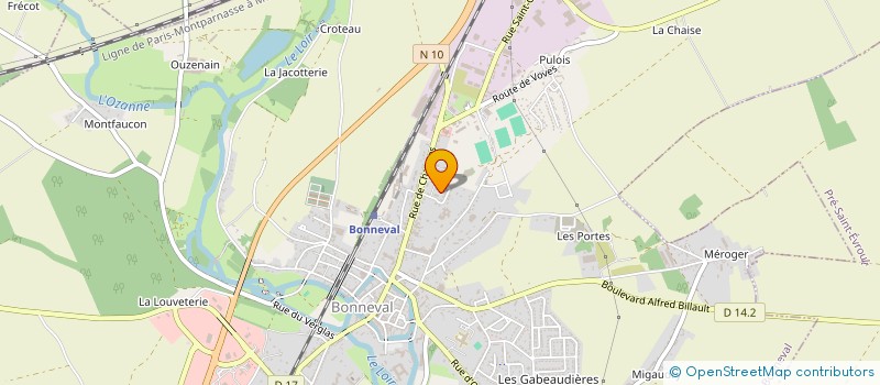 localisation de l'entreprise MONSIEUR ARNAUD LANGLOIS à SAUMERAY