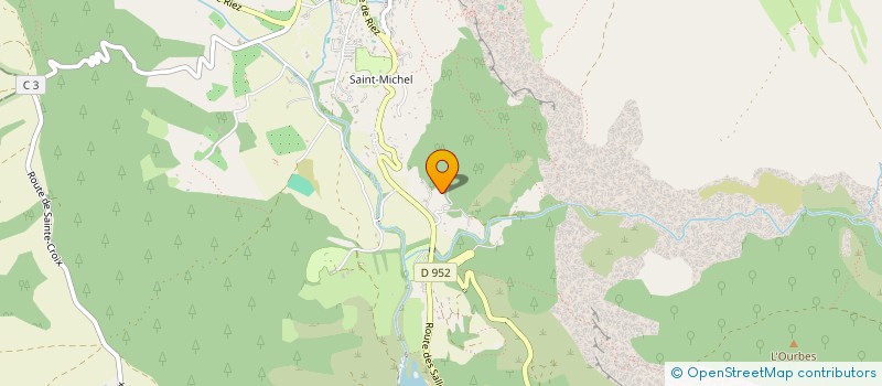 localisation de l'entreprise MONSIEUR ARNAUD LANGLOIS  MOUSTIERS-SAINTE-MARIE