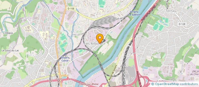 localisation de l'entreprise MONSIEUR ARNAUD LANOUE  GRIGNY