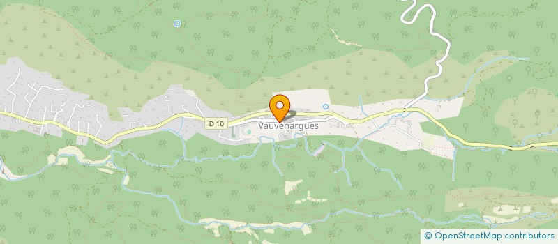 localisation de l'entreprise MONSIEUR ARNAUD LANTERNIER  VAUVENARGUES