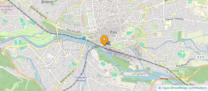 localisation de l'entreprise MONSIEUR ARNAUD LANUSSE à PAU