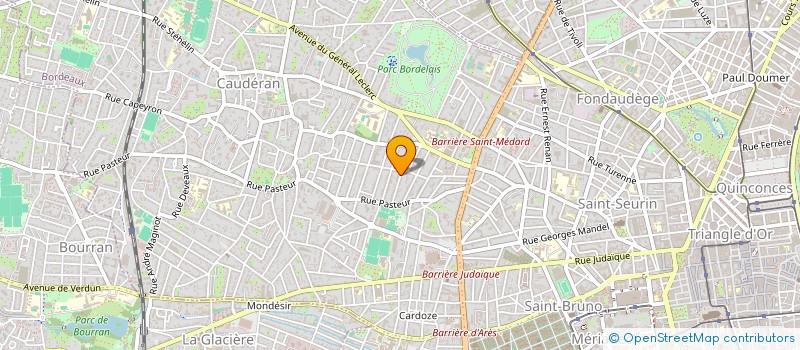 localisation de l'entreprise MONSIEUR ARNAUD LASSAUZE  BORDEAUX