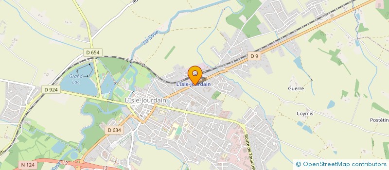 localisation de l'entreprise MONSIEUR ARNAUD LATCHE  L'ISLE-JOURDAIN