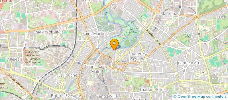 localisation de l'entreprise MONSIEUR ARNAUD LAUNAY  RENNES