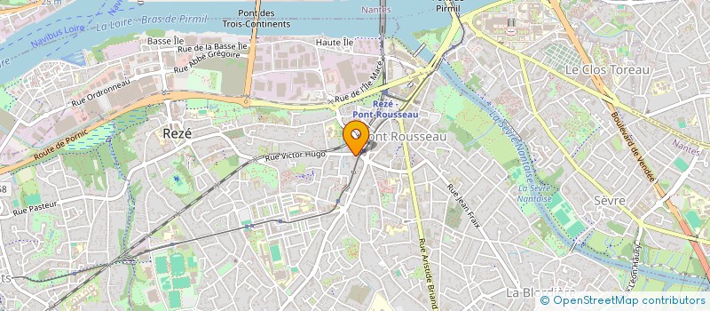 localisation de l'entreprise MONSIEUR ARNAUD LAURENT ERIC GIRARD  REZE