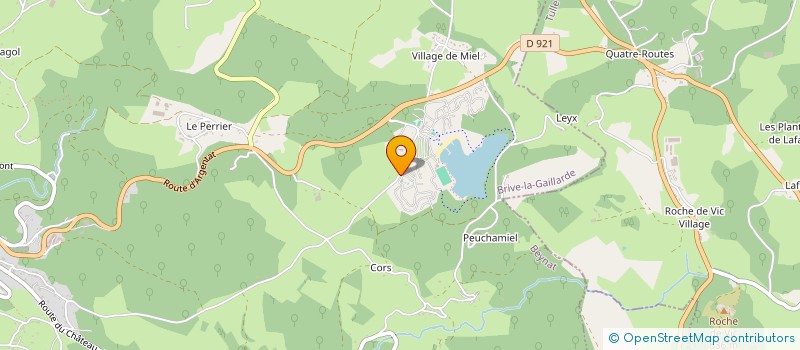 localisation de l'entreprise MONSIEUR ARNAUD LAVIE  BEYNAT