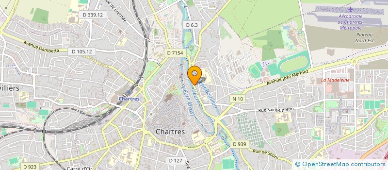 localisation de l'entreprise MONSIEUR ARNAUD LE BELLEC à CHARTRES