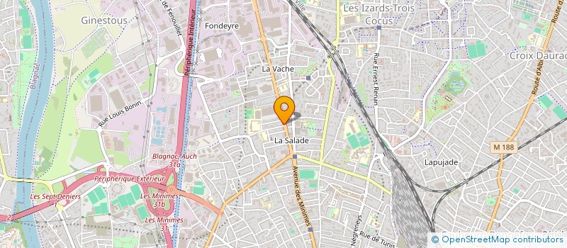 localisation de l'entreprise MONSIEUR ARNAUD LE COZ à TOULOUSE
