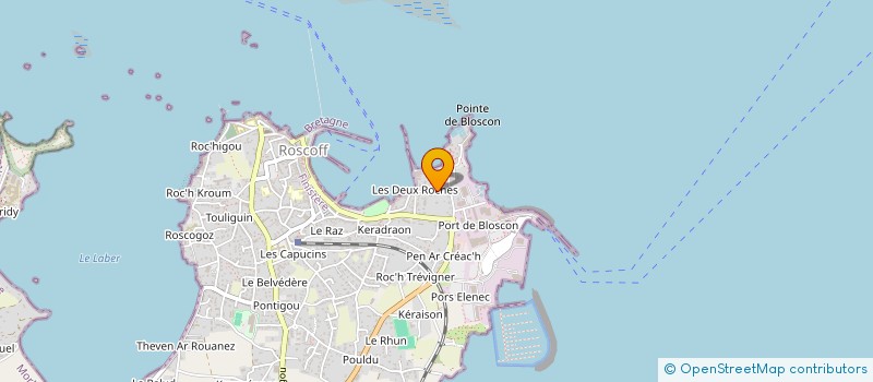 localisation de l'entreprise MONSIEUR ARNAUD LE COZ à ROSCOFF