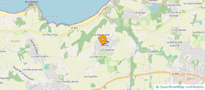 localisation de l'entreprise MONSIEUR ARNAUD LE DANTEC  SAINT-COULOMB