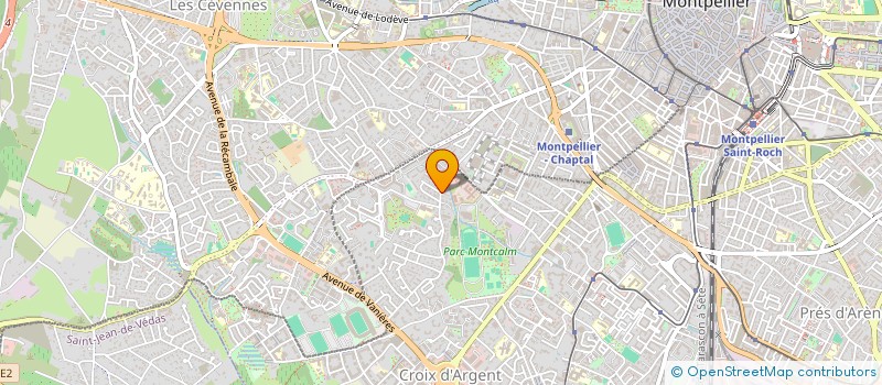 localisation de l'entreprise MONSIEUR ARNAUD LE DU à MONTPELLIER