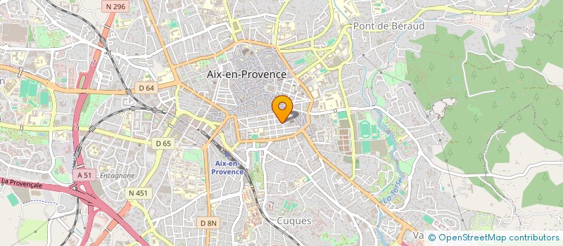 localisation de l'entreprise MONSIEUR ARNAUD LE GALL à AIX-EN-PROVENCE