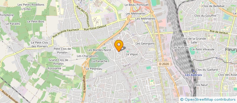 localisation de l'entreprise MONSIEUR ARNAUD LE GARFF à SARAN