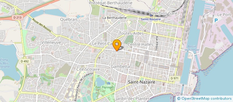 localisation de l'entreprise MONSIEUR ARNAUD LE GOFF  SAINT-NAZAIRE