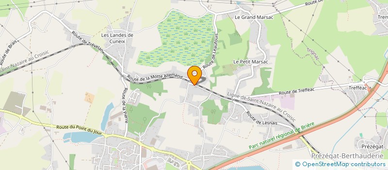 localisation de l'entreprise MONSIEUR ARNAUD LE GOFF  SAINT-NAZAIRE