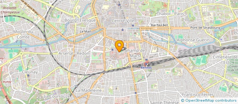 localisation de l'entreprise MONSIEUR ARNAUD LE JOLLEC  RENNES