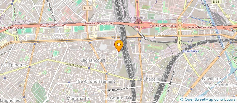 localisation de l'entreprise MONSIEUR ARNAUD LE LAMER  PARIS