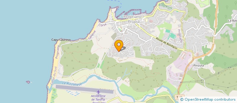 localisation de l'entreprise MONSIEUR ARNAUD LE MANAC'H  PROPRIANO