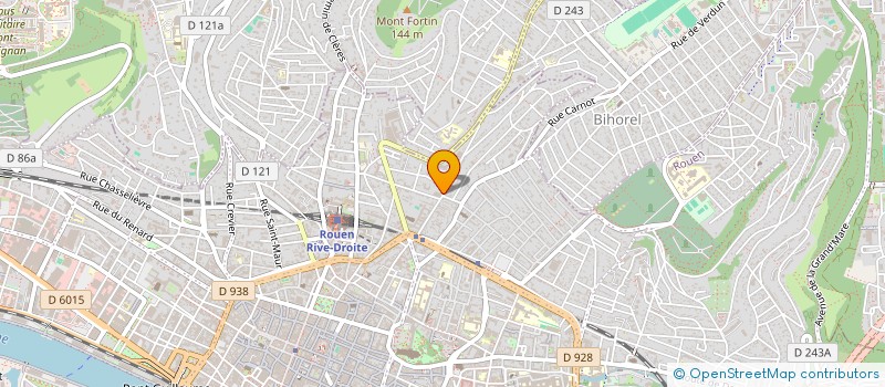 localisation de l'entreprise MONSIEUR ARNAUD LE MERRER  ROUEN